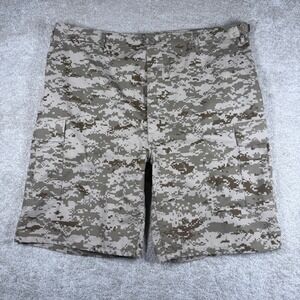 Rothco BDU Shorts Mens XXL Regular Desert Digital Camo Tactical Cargo Brown Tan